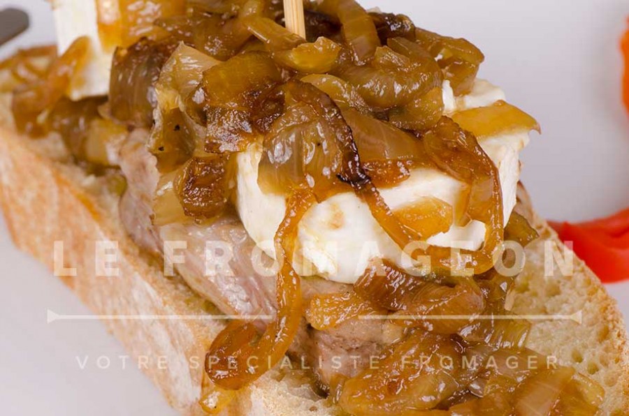 Toast au chèvre