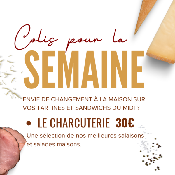 Colis pour la semaine - Charcuterie